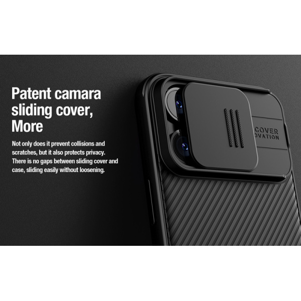 Alternative view of NILLKIN θήκη CamShield Pro για iPhone 15 Pro, μπλε