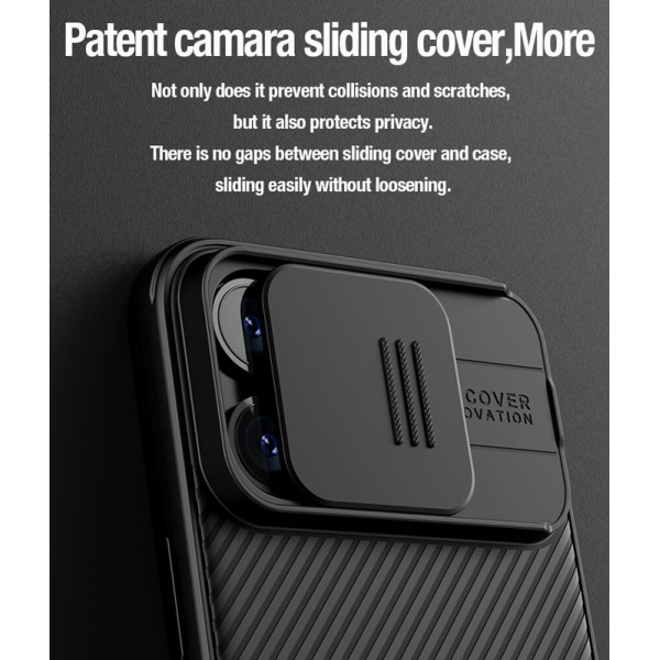 Alternative view of NILLKIN θήκη CamShield Pro για iPhone 15 Pro Max, μπλε