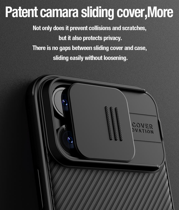 NILLKIN θήκη CamShield Pro Magnetic για iPhone 15 Pro Max, μαύρη - Image 3