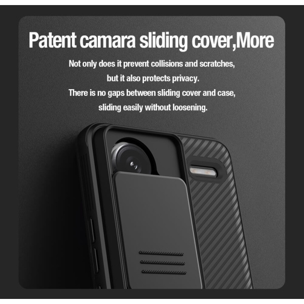 Alternative view of NILLKIN θήκη CamShield Pro για Xiaomi Redmi Note 13 Pro Plus, μπλε