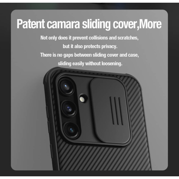 Alternative view of NILLKIN θήκη CamShield Pro για Samsung Galaxy A35, μαύρη