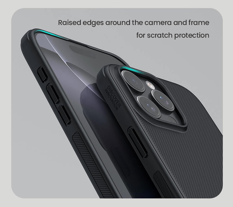 NILLKIN θήκη Super Frosted Shield Pro Magnetic για iPhone 16 Pro, μπλε - Image 3
