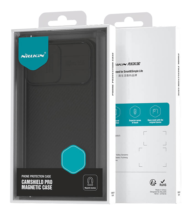 NILLKIN θήκη CamShield Pro Magnetic για iPhone 16 Plus, μαύρη - Image 6