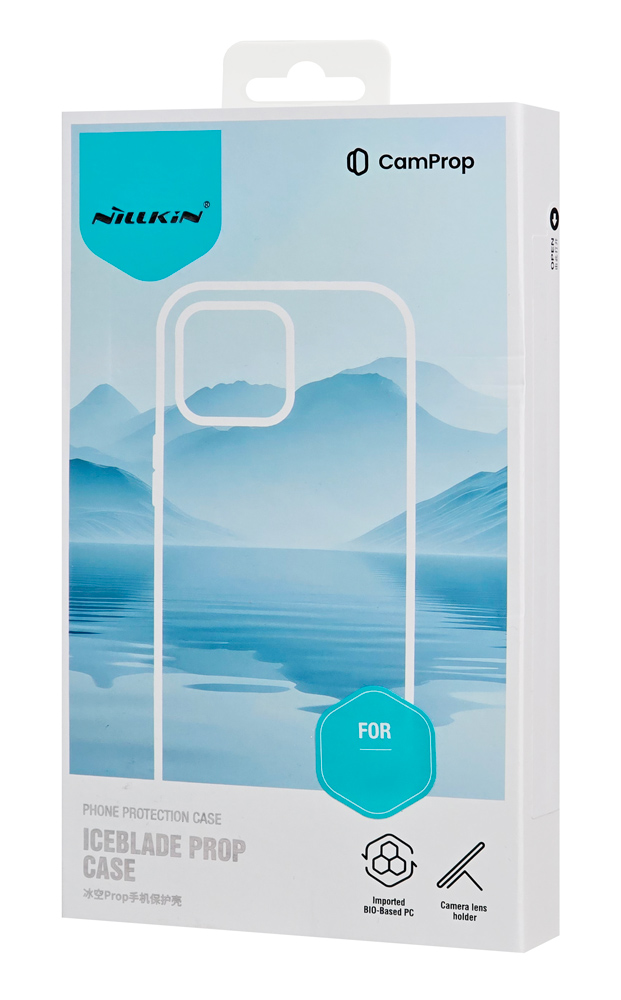 NILLKIN θήκη Iceblade Prop για iPhone 16 Pro Max, διάφανη-μαύρη - Image 4