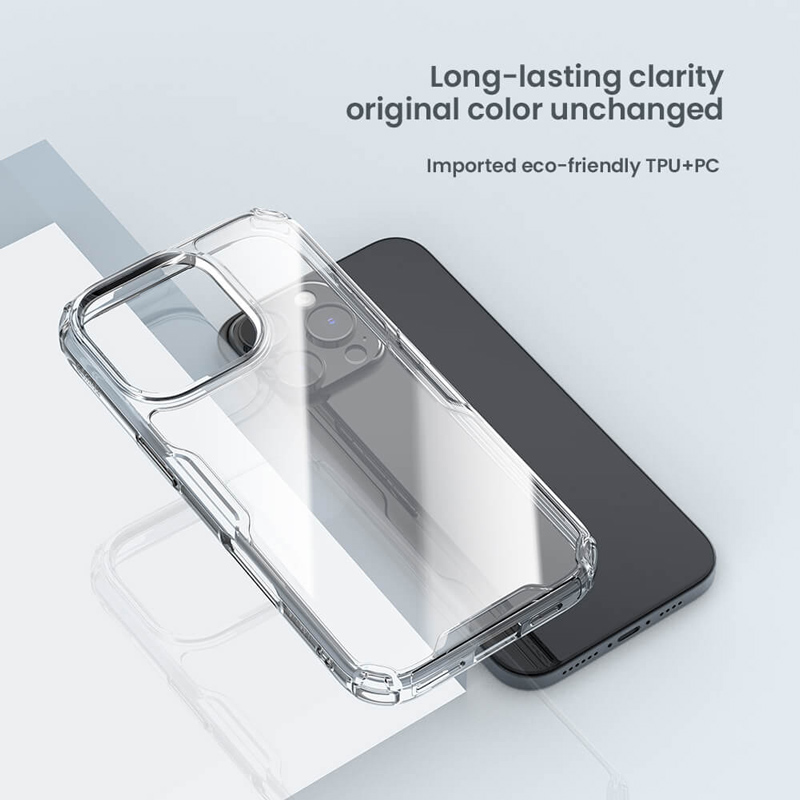 NILLKIN θήκη Nature TPU Pro για iPhone 16 Pro Max, διάφανη - Image 3