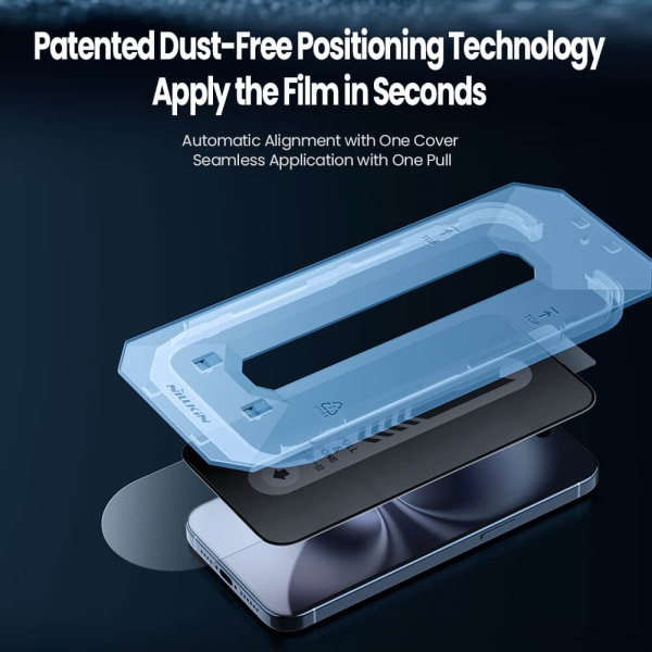 Alternative view of NILLKIN tempered glass Guardian 2.5D για Apple iPhone 16