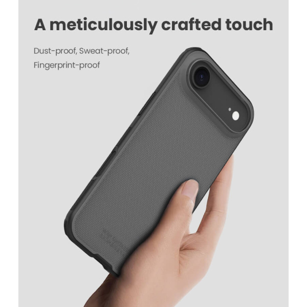 Alternative view of NILLKIN θήκη Super Frosted Shield Pro για Apple iPhone 17 Air, διάφανη/μαύρη