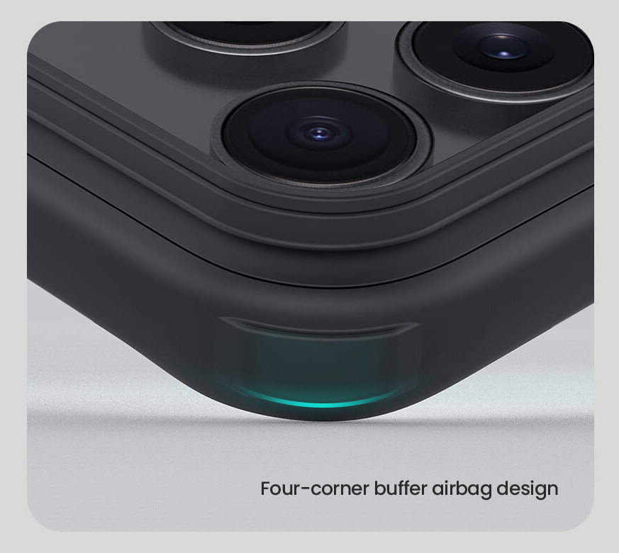NILLKIN θήκη Super Frosted Shield Pro για Apple iPhone 17 Pro, μαύρη - Image 3