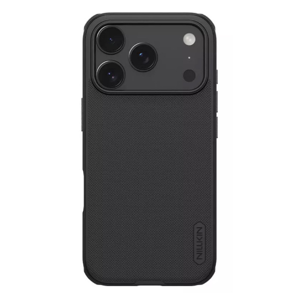 NILLKIN θήκη Super Frosted Shield Pro για Apple iPhone 17 Pro, μαύρη