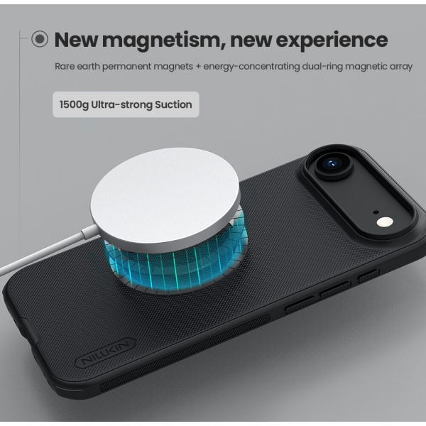 Alternative view of NILLKIN θήκη Super Frosted Shield Pro Magnetic για Apple iPhone 17 Air, μαύρη