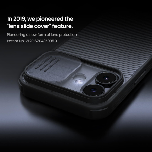 Alternative view of NILLKIN θήκη CamShield Pro για Apple iPhone 17, διάφανη/μαύρη