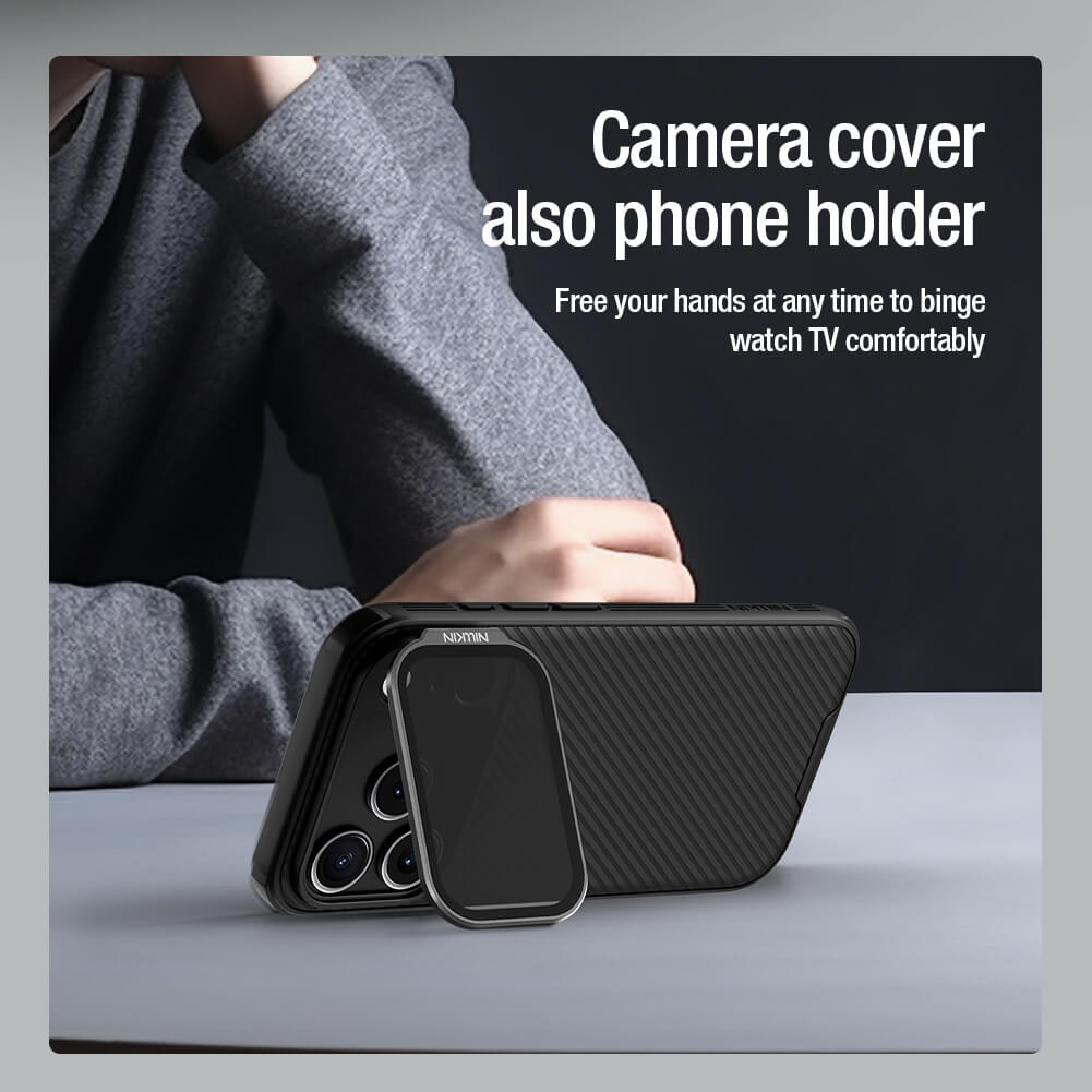 NILLKIN θήκη CamShield Prop για Apple iPhone 17 Pro, μαύρη - Image 3