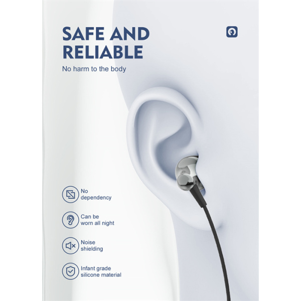 Alternative view of LDNIO earphones με μικρόφωνο HP08, 3.5mm σύνδεση, Φ13mm, 1.2m, γκρι