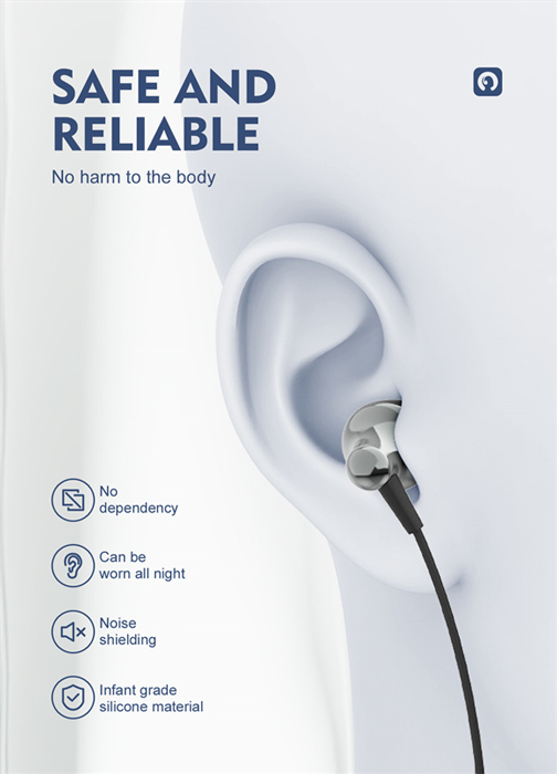 LDNIO earphones με μικρόφωνο HP08, 3.5mm σύνδεση, Φ13mm, 1.2m, γκρι - Image 2
