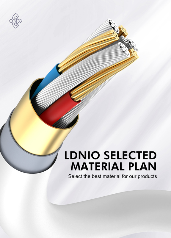 LDNIO καλώδιο USB-C σε USB-C LC811C, 65W PD, 1m, γκρι - Image 5