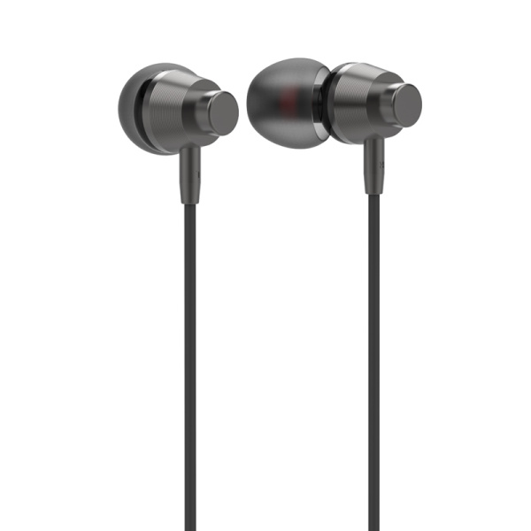 Alternative view of LDNIO earphones με μικρόφωνο HP05, 3.5mm σύνδεση, Φ10mm, 1.2m, γκρι