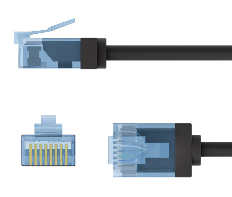 GOOBAY καλώδιο δικτύου 74238, CAT 6A U/UTP, ultra slim, copper, 500MHz, 3m, μαύρο - Image 7