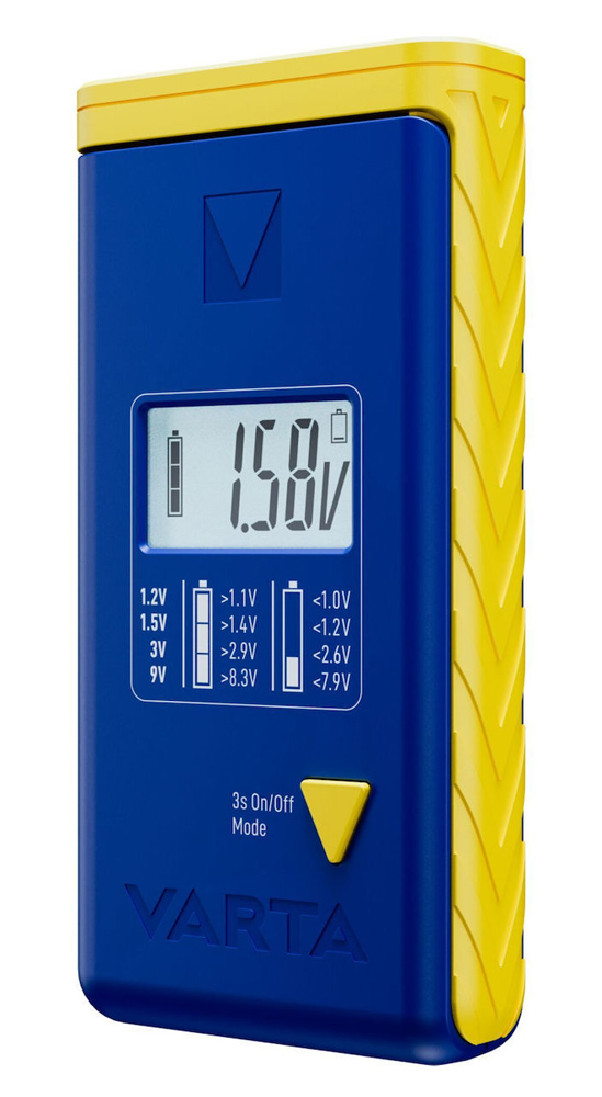 VARTA ψηφιακό tester μπαταρίας 75305 για 9V/AAA//AA/C/D/button cells - Image 3