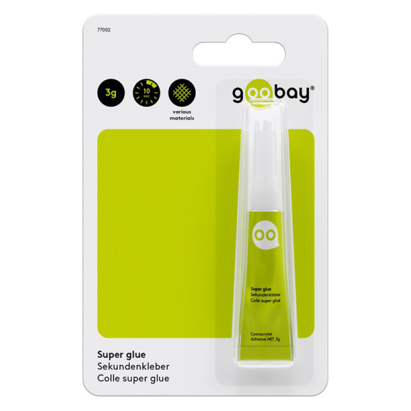 Alternative view of GOOBAY κόλλα Super Glue 77002, 3g