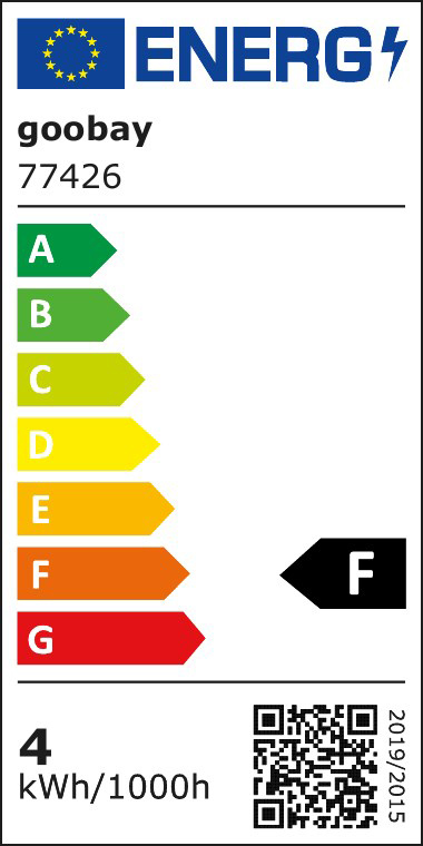 GOOBAY LED λάμπα bulb ψυγείου 77426, E14, 3.5W, 3000K, 350lm - Image 2