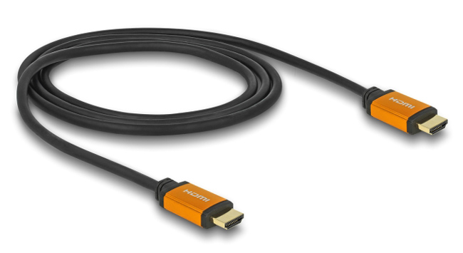 DELOCK καλώδιο HDMI 85727, 8K/60Hz, 48 Gbps, eARC, HDR, 1m, μαύρο - Image 4