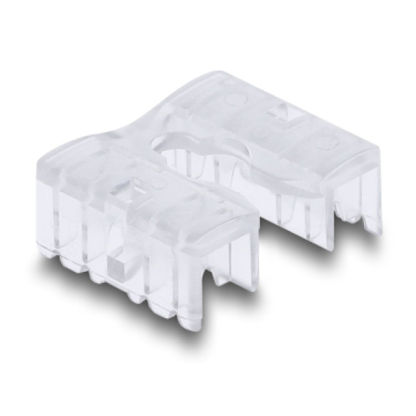 Alternative view of DELOCK keystone module RJ45 σε LSA Cat.6A 88131, toolfree, λευκό