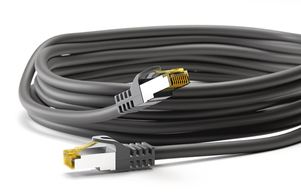 GOOBAY καλώδιο δικτύου 91608, CAT 7 S/FTP, 500MHz, CU, 2m, μαύρο - Image 3
