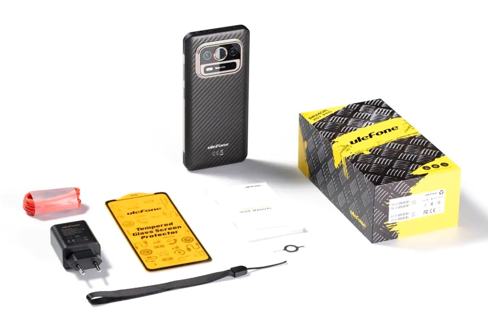 ULEFONE smartphone Armor 25T Pro, 6.78", 8/256GB, 5G, 6500mAh, IP68/IP69K/MIL-STD-810H, μαύρο - Image 4