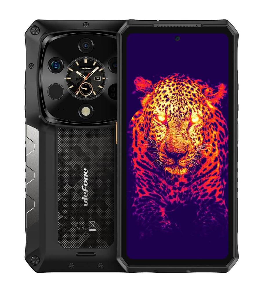 ULEFONE smartphone Armor 28 Ultra Thermal, 6.67" & 1.04, 16/1TB, 5G, 10600mAh, IP68/IP69K, μαύρο