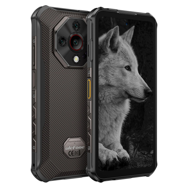 ULEFONE smartphone Armor X16 Pro, 6.56", 8/256GB, 5G, 10360mAh, IP68/IP69K/MIL-STD-810H, μαύρο