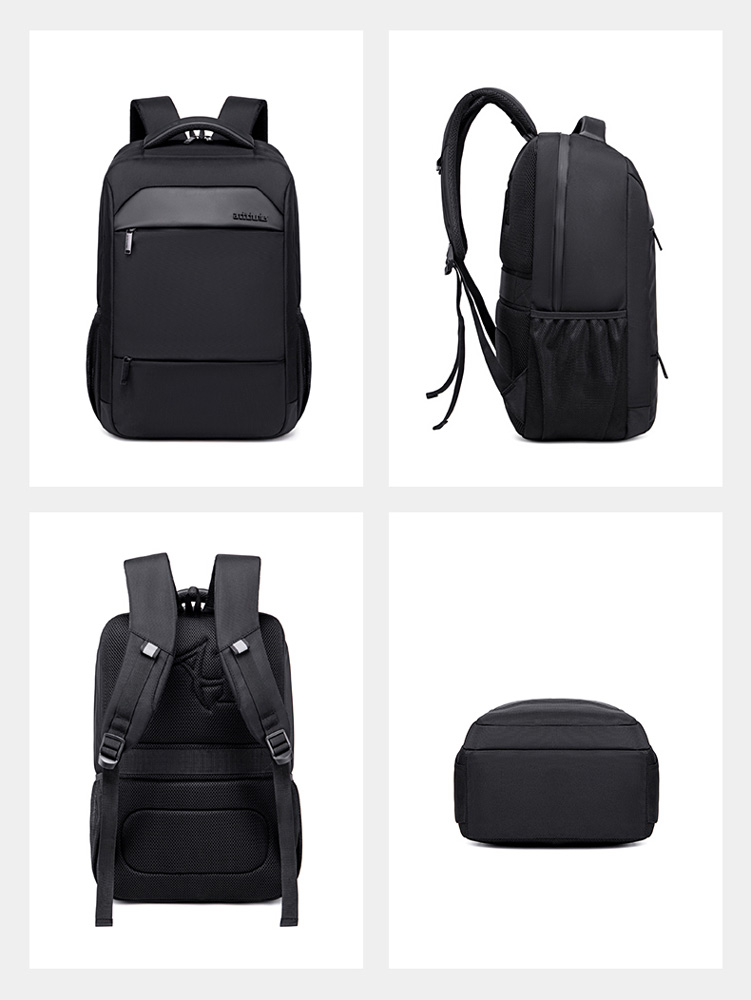 ARCTIC HUNTER τσάντα πλάτης B00111 με θήκη laptop 15.6", 20L, μαύρη - Image 3
