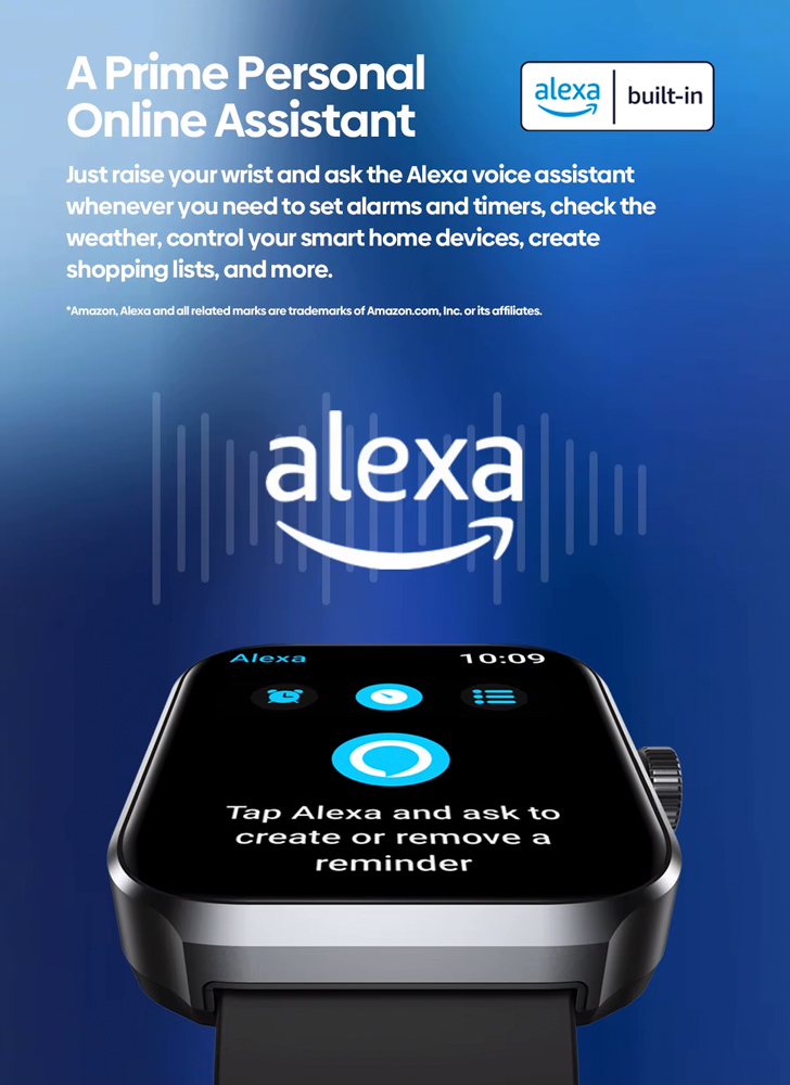 ZEBLAZE smartwatch Beyond 3 Plus, heart rate, 1.78" AMOLED, GPS, 3 ATM, μαύρο - Image 7