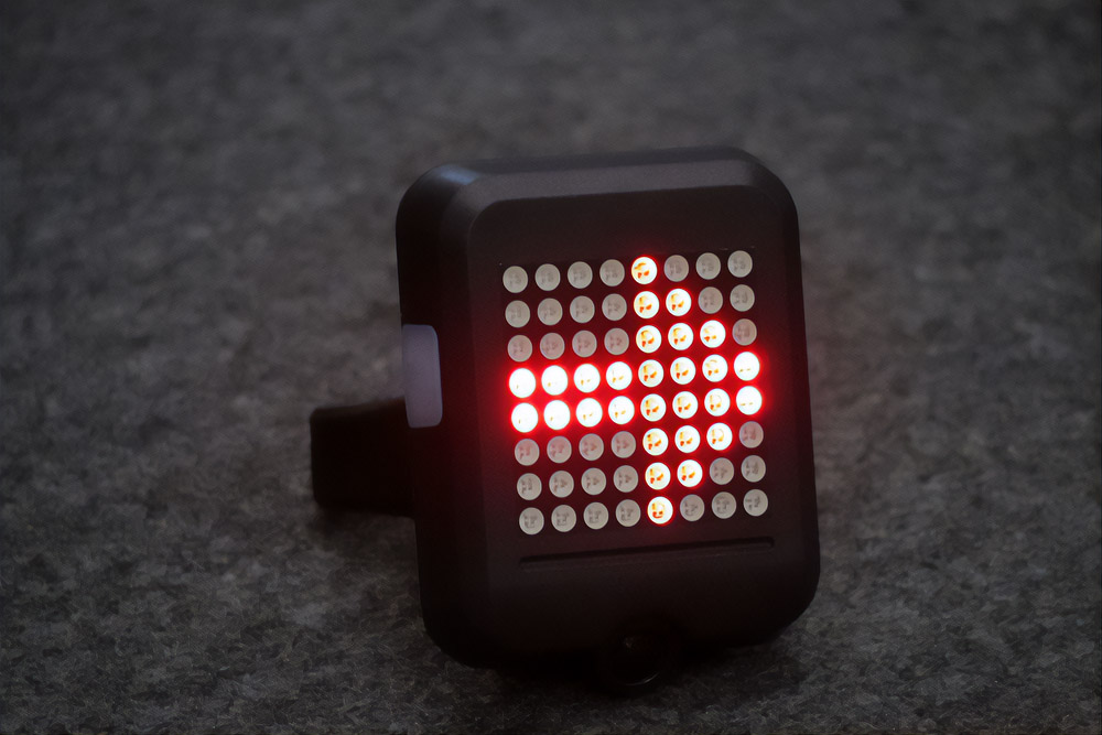 Έξυπνος οπίσθιος φωτισμός ποδηλάτου BIKE-0034, LED, μπαταρία, USB, μαύρο - Image 3