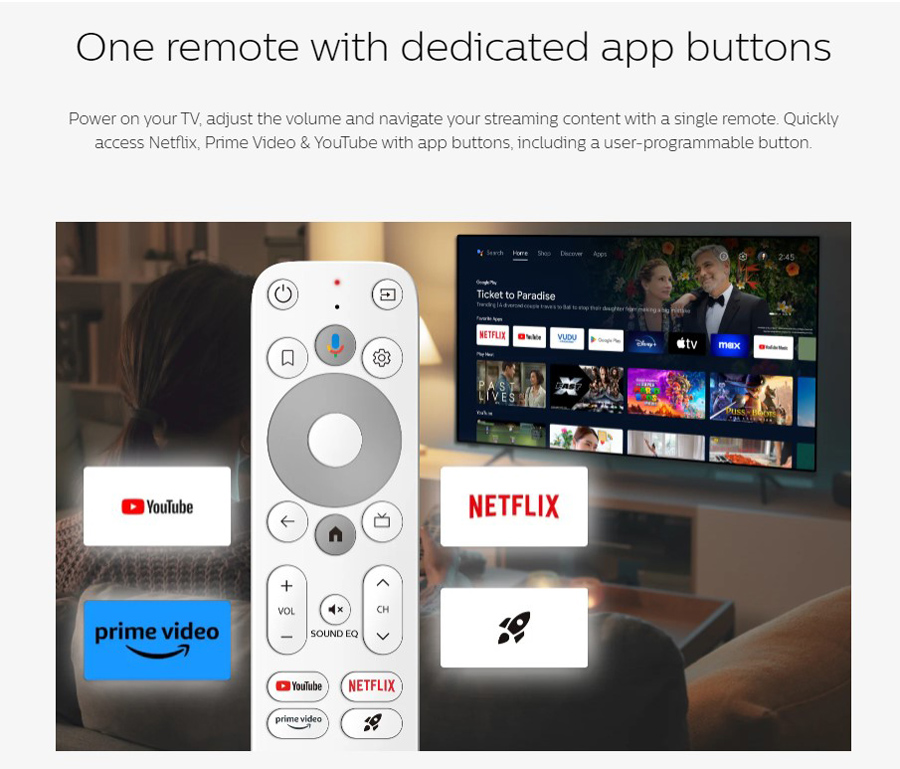 HOMATICS TV Box R 4K Plus, 4/32GB, WiFi, Google πιστοποίηση, Android 11 - Image 5
