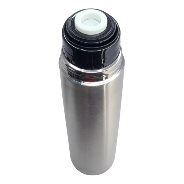 Alternative view of BRUNO θερμός BRN-0069, με καπάκι-κύπελλο, anti-slip, 1000ml, ασημί