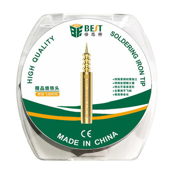 Alternative view of BEST Soldering Iron Tip τύπου I, copper