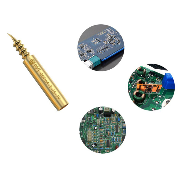 Alternative view of BEST Soldering Iron Tip τύπου IS, copper
