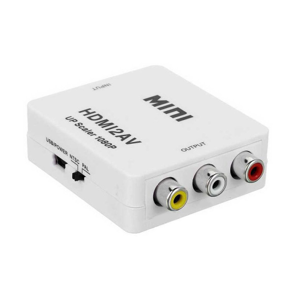 Alternative view of POWERTECH HD Video Converter CAB-H082 από HDMI σε 3x RCA, Full HD