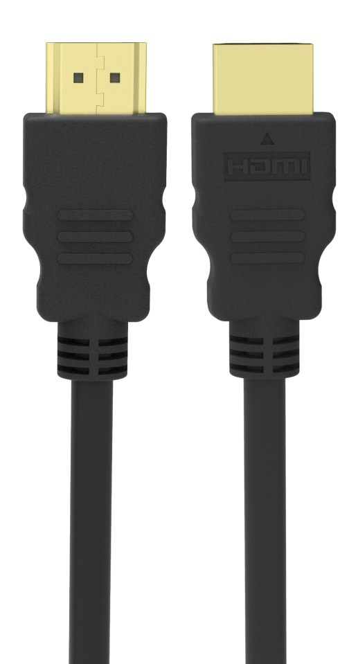 POWERTECH καλώδιο HDMI CAB-H175 με Ethernet, 4K/60Hz, 18 Gbps, 2m, μαύρο - Image 2