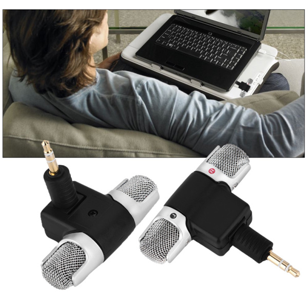 Alternative view of POWERTECH mini μικρόφωνο CAB-J041, stereo, 3.5mm