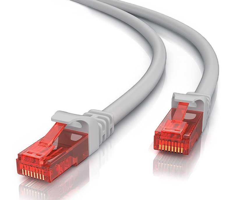 POWERTECH καλώδιο δικτύου CAB-N269, Cat 6 U/UTP, copper 24AWG, 3m, γκρι