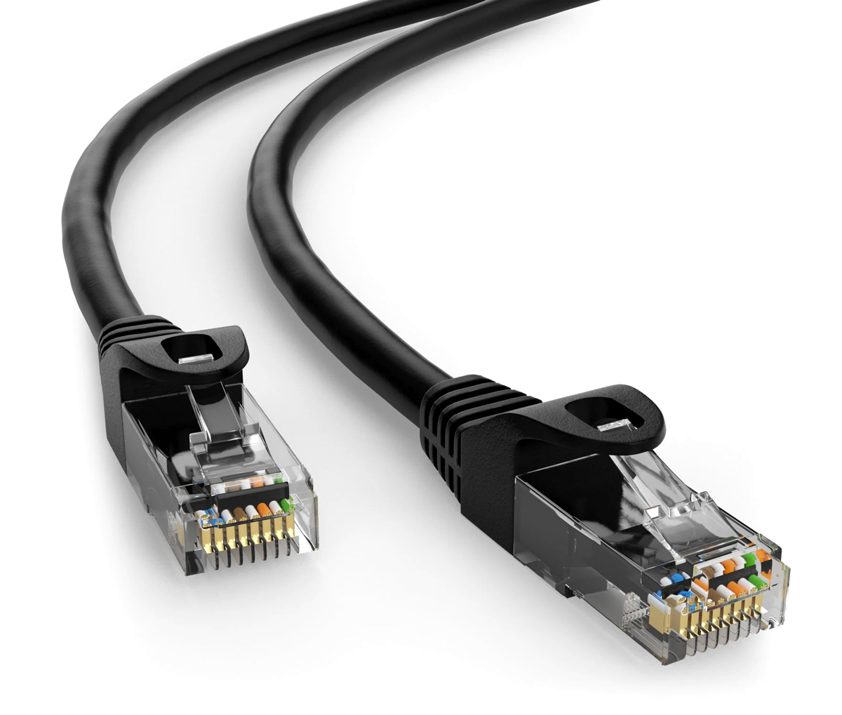 POWERTECH καλώδιο δικτύου CAB-N458, Cat 6 U/UTP, CCA, 250Hz, 1.5m, μαύρο
