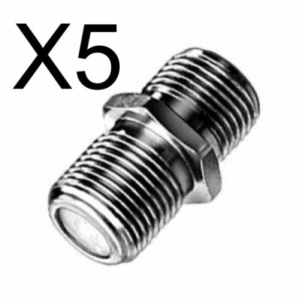 Alternative view of POWERTECH βύσμα για ψηφιακές κεραίες CAB-V014, θηλυκό, 5τμχ