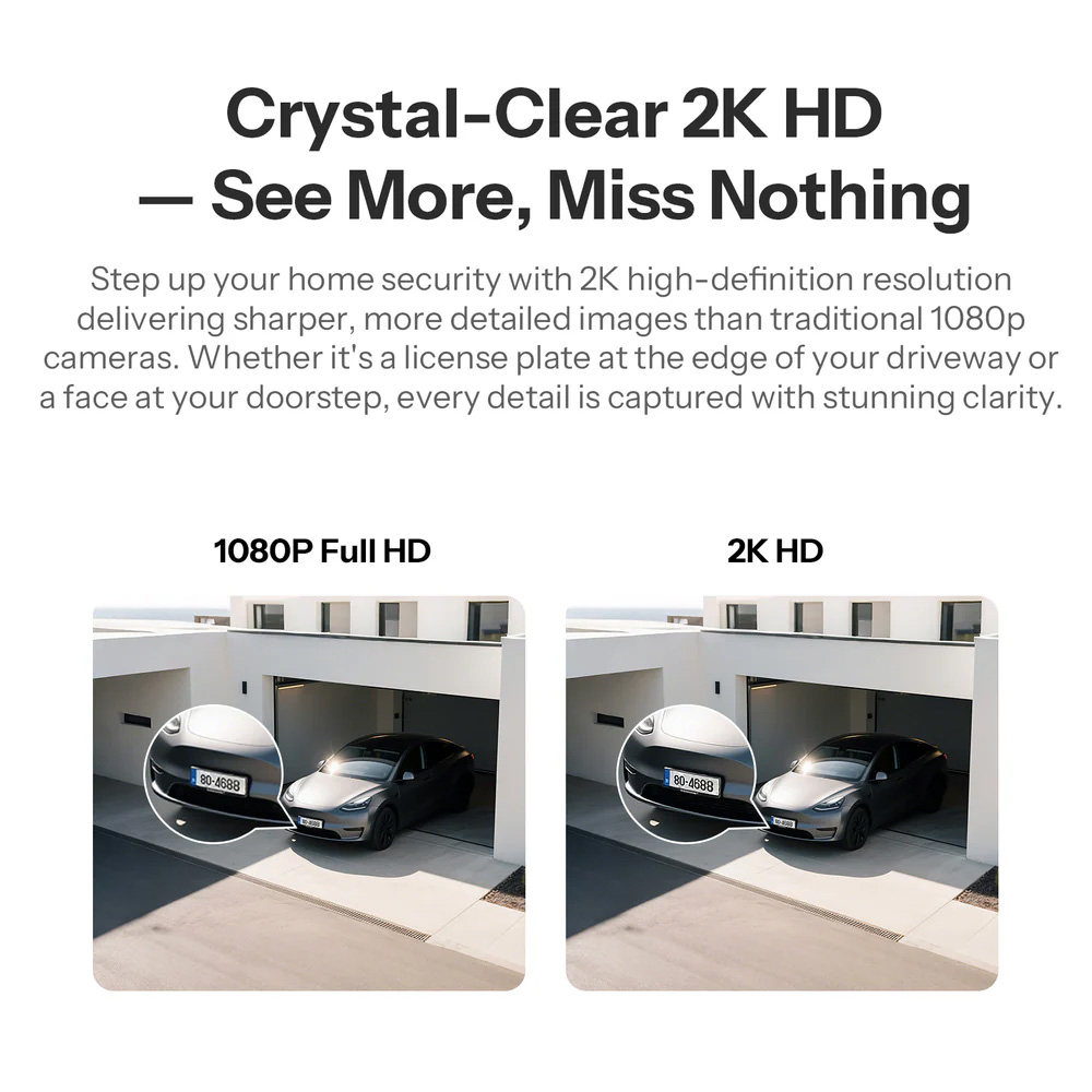 SONOFF smart κάμερα CAM-B1P, 2K, WiFi, SD - Image 7