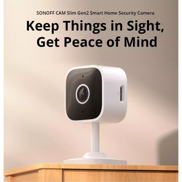 Alternative view of SONOFF smart κάμερα CAM-S2, 2MP, WiFi, SD