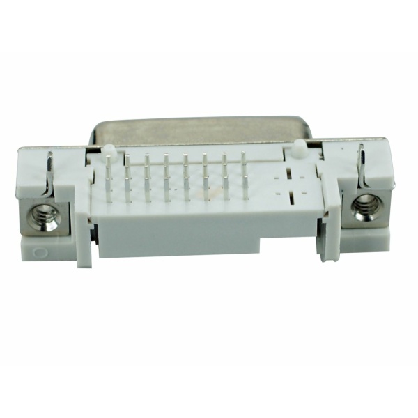 Alternative view of DVI Connector - DVI 25P, Nickel, White