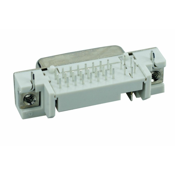 Alternative view of DVI Connector - DVI 24+5, Copper, Bronze