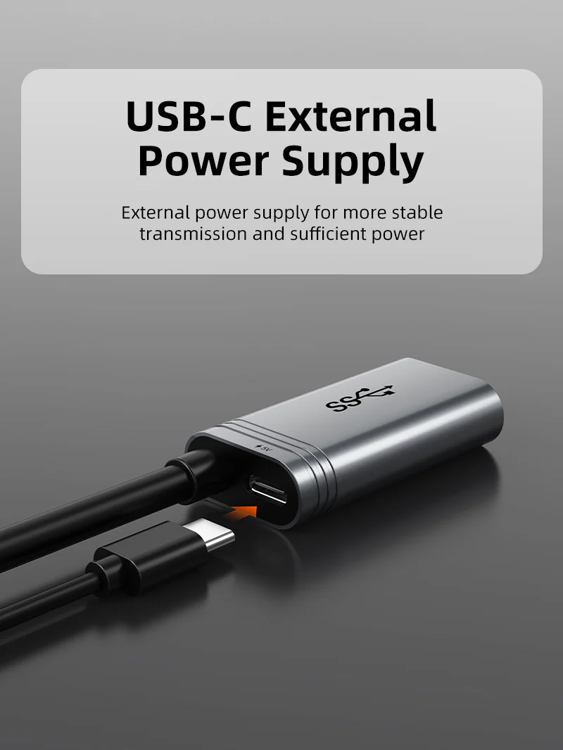 CABLETIME καλώδιο προέκτασης USB CT-AMAFA3, active, 5Gbps, 5m, μαύρο - Image 4