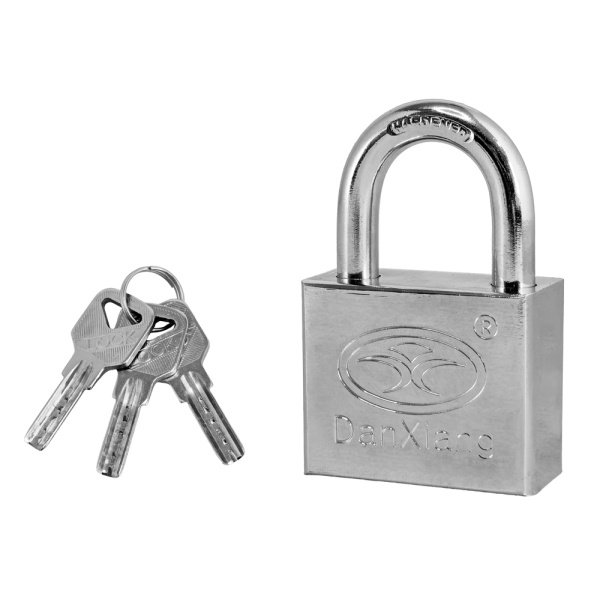 DAN XIANG λουκέτο πέταλο με κλειδί ασφαλείας CTL-0033, 40mm, μεταλλικό