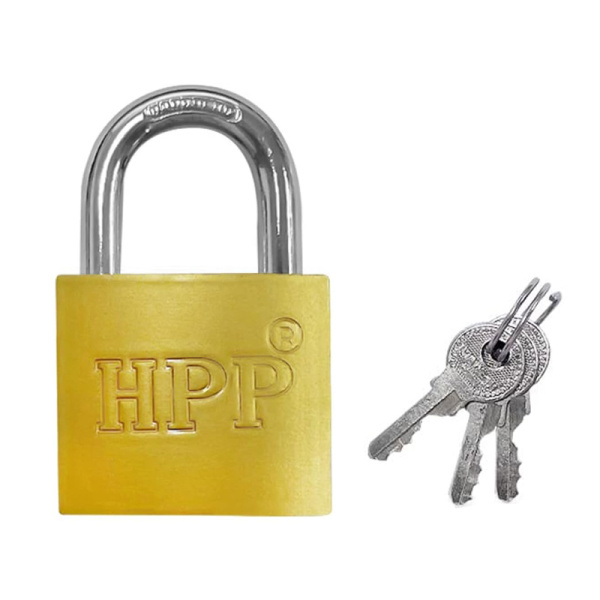 HPP λουκέτο πέταλο με κλειδί CTL-0041, 32mm, μεταλλικό